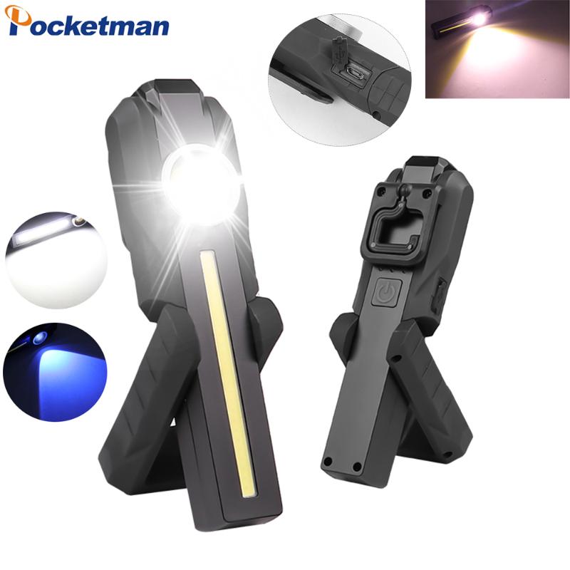 Brightest LED work light Adjust head hook tail magnet portable lighting emergency built-in 18650 battery 
Brightest LED work light Adjust head hook tail magnet portable lighting emergency built-in 18650 battery