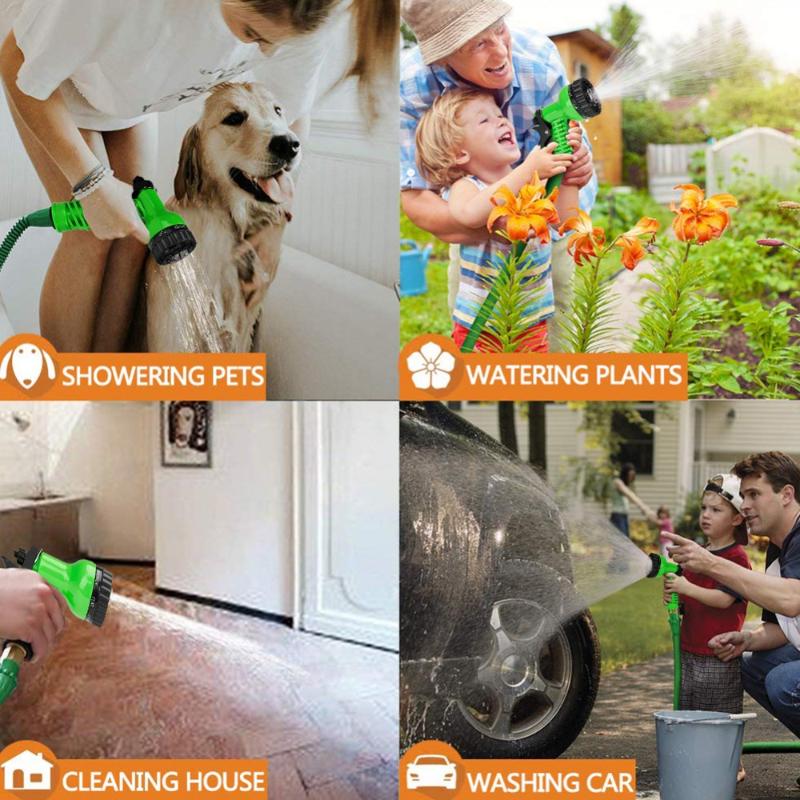 Magic Garden Water Hose Flexible Hose Expandable Garden Reels Tube Car Watering Connector Irrigation With Spray Gun
