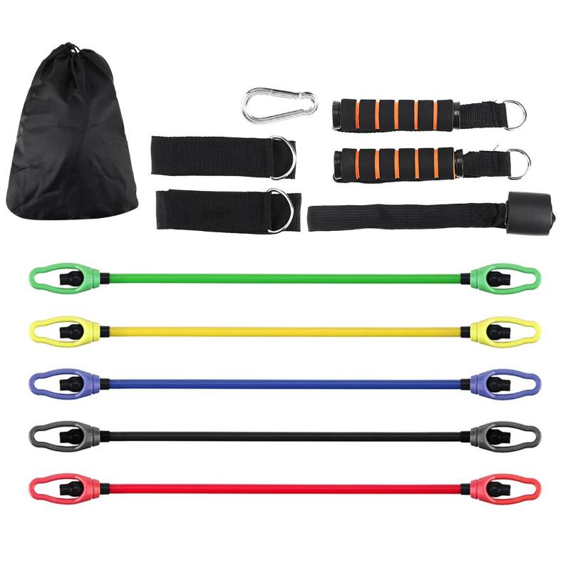 SGODDE 11pcs/Set Pull Rope Fitness Exercises Latex Resistance Bands Training Yoga Expander Elastic Bands Fitness with Bag
SGODDE 11pcs/Set Pull Rope Fitness Exercises Latex Resistance Bands Training Yoga Expander Elastic Bands Fitness with Bag