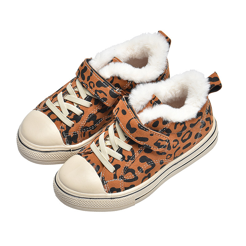Leopard Princess Ankle Boots Fashion New Winter Girls Boots Kids Snow Non-slip Warm School Children Flat Shoes, Black winter
Leopard Princess Ankle Boots Fashion New Winter Girls Boots Kids Snow Non-slip Warm School Children Flat Shoes, Black winter
