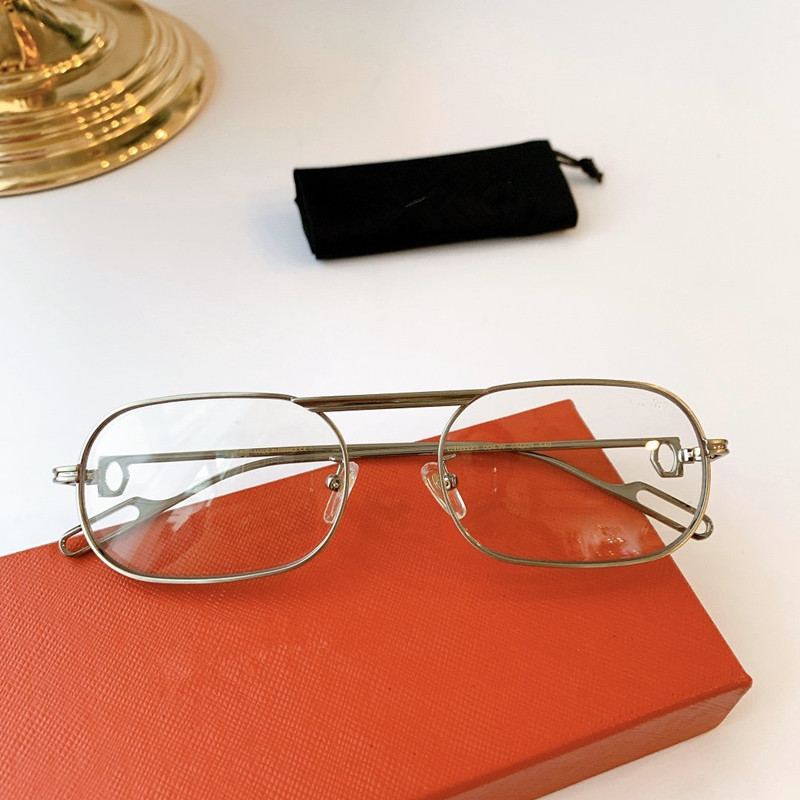 2020 new fashion design CT0112 men's and women's metal small full frame sunglasses frame Revo mirror lens prescription full box