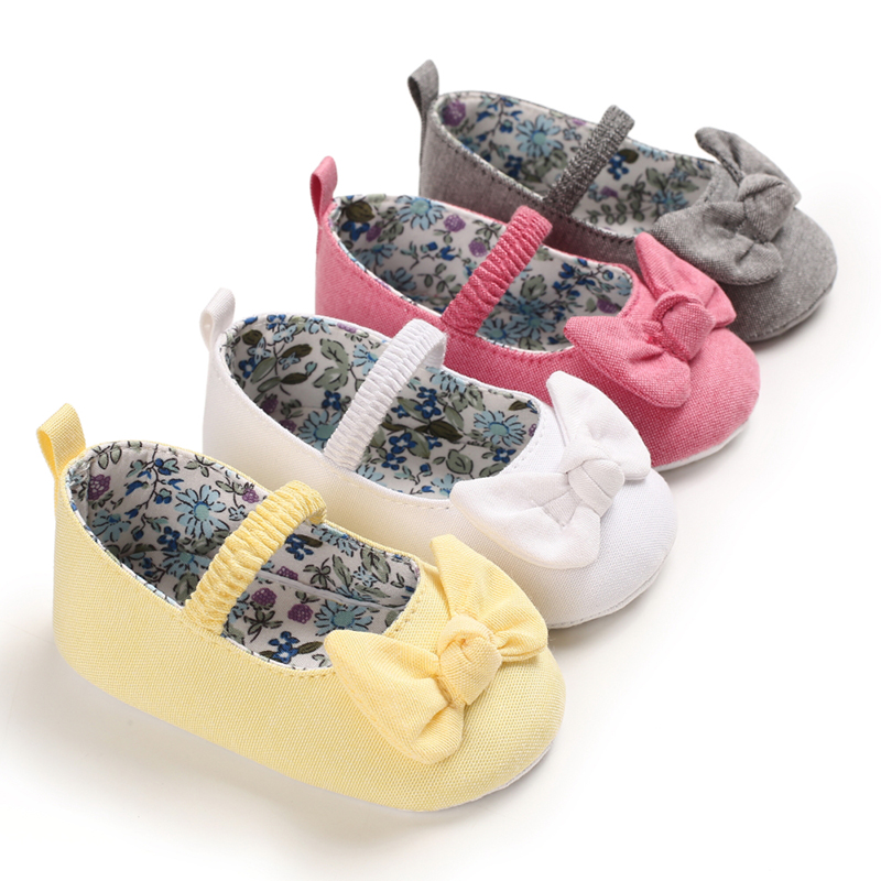 Baby Girl Shoes Ribbon Bow First Walkers Princess Baby Shoes Rose Flowers Bow Newborn Soft Anti-slip for infant Girls, Gray
Baby Girl Shoes Ribbon Bow First Walkers Princess Baby Shoes Rose Flowers Bow Newborn Soft Anti-slip for infant Girls, Gray
