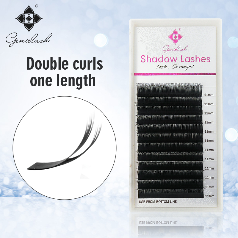 Genie Shadow lashes individual lashes double curl and length Faux Mink Fit for volume Eyelash Extension make up eye
Genie Shadow lashes individual lashes double curl and length Faux Mink Fit for volume Eyelash Extension make up eye