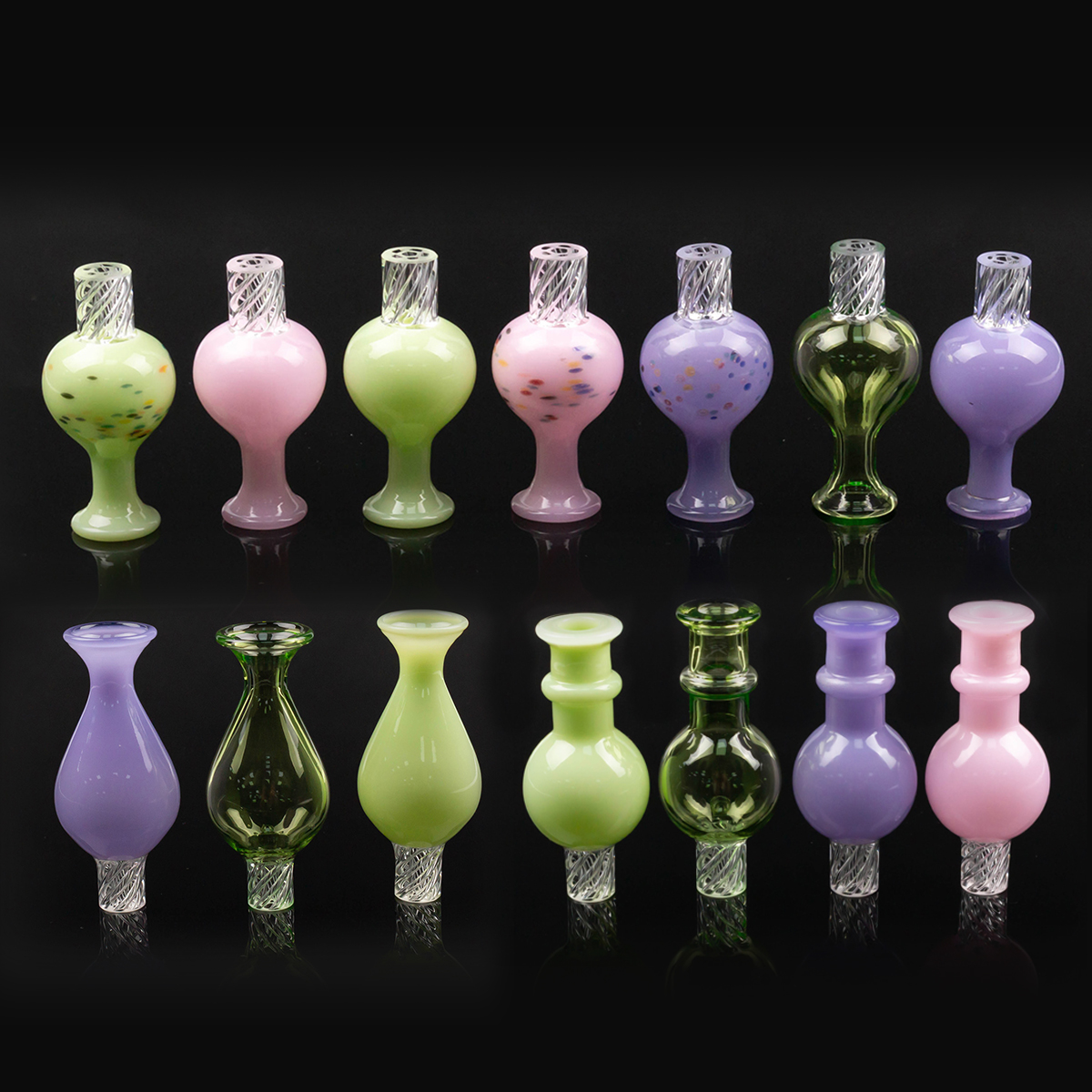 Glass Spin Carb Cap Bubble with Thick Pyrex Colorful dab rig caps for Hookahs water bongs
Glass Spin Carb Cap Bubble with Thick Pyrex Colorful dab rig caps for Hookahs water bongs