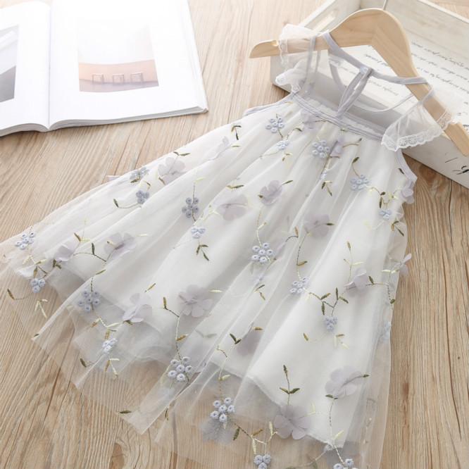 Girls Designer Dress Summer Fashion Princess Dress Kids Trend Breathable Lace Mesh Flower Embroidered Dresses 2020 Designer Clothing, Pink
Girls Designer Dress Summer Fashion Princess Dress Kids Trend Breathable Lace Mesh Flower Embroidered Dresses 2020 Designer Clothing, Pink