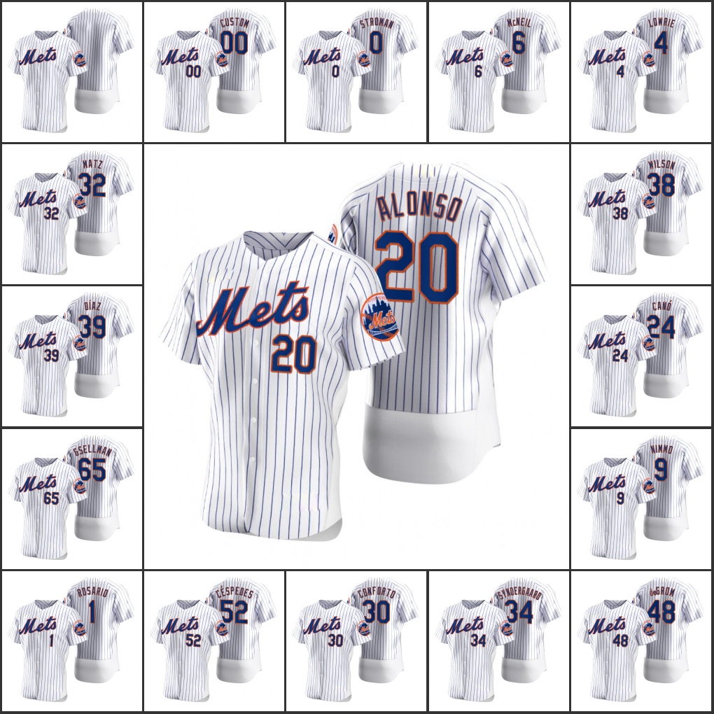 New York Mets #20 Pete Alonso 48 Jacob deGrom 0 Marcus Stroman 6 Jeff McNeil Men Women Youth Custom White 2020 Authentic Jersey, Black
New York Mets #20 Pete Alonso 48 Jacob deGrom 0 Marcus Stroman 6 Jeff McNeil Men Women Youth Custom White 2020 Authentic Jersey, Black