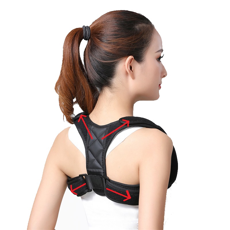 New Clavicle Spine Back Shoulder Lumbar Posture Correction Brace Support Belt Adjustable Back Posture Corrector, Black
New Clavicle Spine Back Shoulder Lumbar Posture Correction Brace Support Belt Adjustable Back Posture Corrector, Black