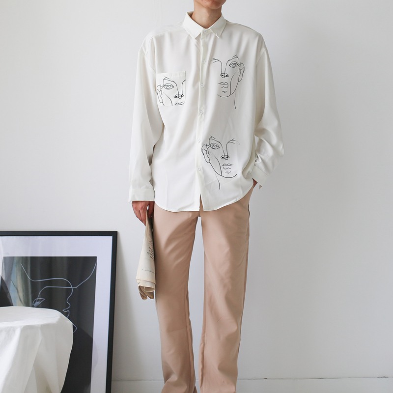 Fashion Women Men Blouse Shirt New Face For Tops Couple Shirts Women Printed Clothing
Fashion Women Men Blouse Shirt New Face For Tops Couple Shirts Women Printed Clothing