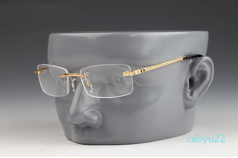 Whol2020 Vintage Rimless Sunglasses Fashion Mens Sports Sunglasses For Man Women Metal Alloy Frame Mirror Clear Lens For Female Male Eyewear, White;black
Whol2020 Vintage Rimless Sunglasses Fashion Mens Sports Sunglasses For Man Women Metal Alloy Frame Mirror Clear Lens For Female Male Eyewear, White;black
