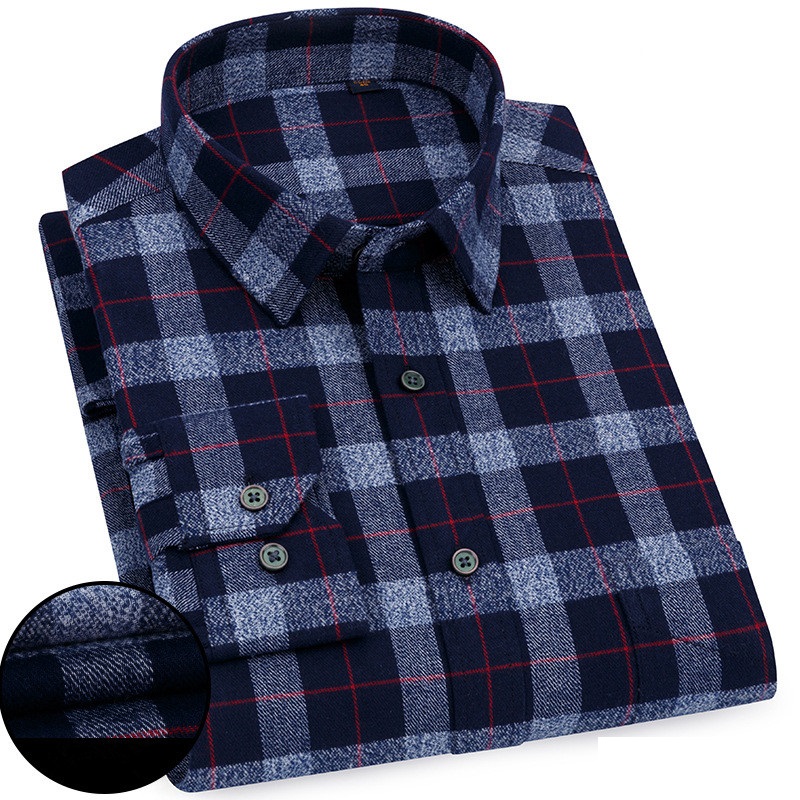 Men' 100% Cotton Brushed Plaid Checkered Shirts Men Clothing Casual Square Collar Long Sleeve Standard-fit Gingham Tops Shirt, 81567-93
Men' 100% Cotton Brushed Plaid Checkered Shirts Men Clothing Casual Square Collar Long Sleeve Standard-fit Gingham Tops Shirt, 81567-93