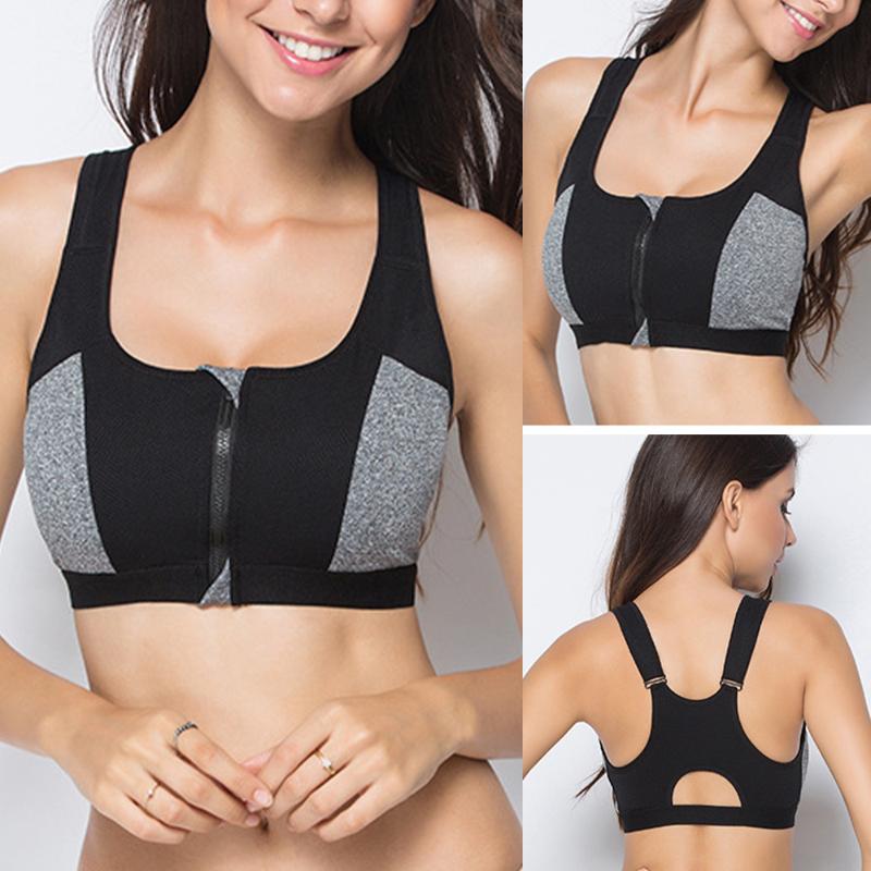 Women Zipper Push Up Sports Bras Shockproof Underwear Running Vest Gym Workout Running Tops Sportswear Yoga Sport Top, G202835
Women Zipper Push Up Sports Bras Shockproof Underwear Running Vest Gym Workout Running Tops Sportswear Yoga Sport Top, G202835