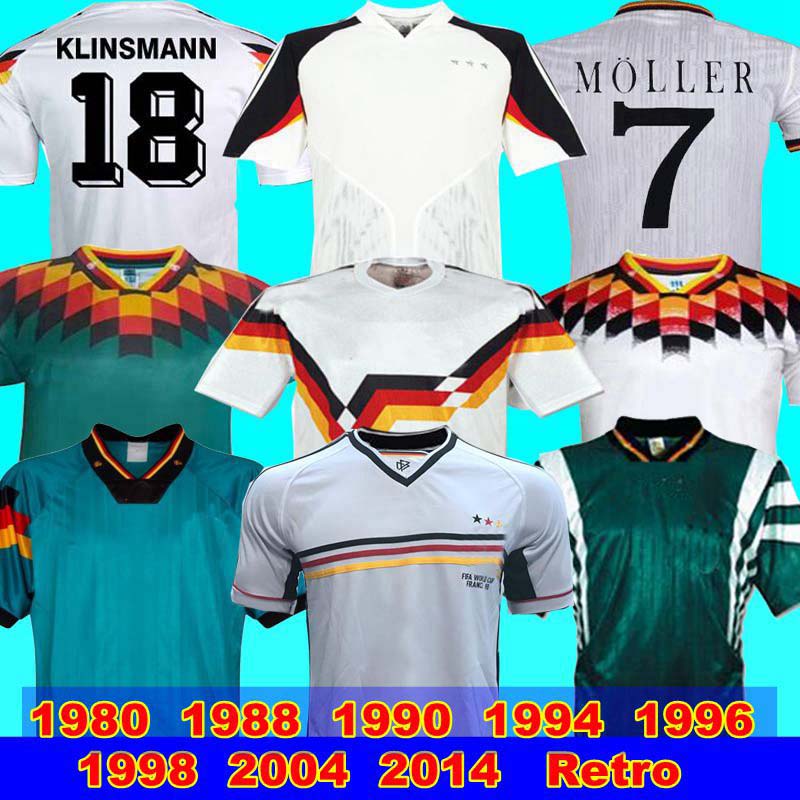 1980 1988 1990 1994 1996 2004 1992 2014 1998 Germany Retro version Littbarski KLINSMANN Matthias KALKBRENNER Retro home away JERSEY, 2014 home size s-xxl
1980 1988 1990 1994 1996 2004 1992 2014 1998 Germany Retro version Littbarski KLINSMANN Matthias KALKBRENNER Retro home away JERSEY, 2014 home size s-xxl