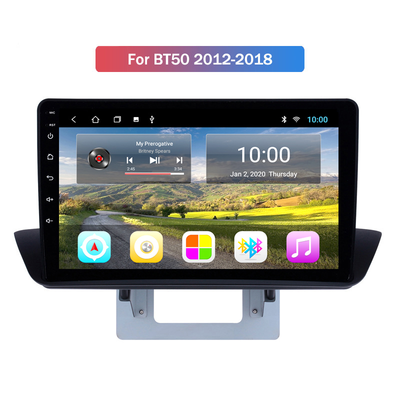 10 Inch Touch Screen Android Car Radio Video Bluetooth Wifi GPS Navigation for Mazda BT50 2012-2018 Auto Stereo
10 Inch Touch Screen Android Car Radio Video Bluetooth Wifi GPS Navigation for Mazda BT50 2012-2018 Auto Stereo