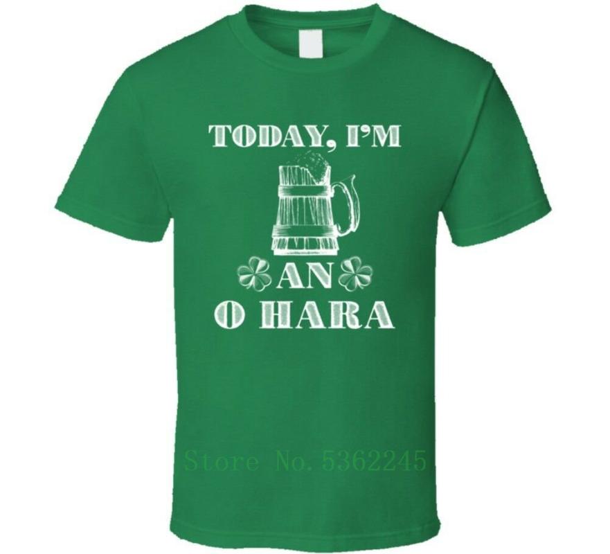 O Hara Today I'm Irish Last Name Streetwear Harajuku Shirt Mens Day Green Beer T Shirt Men T T-Shirt Homme Tshirt 2020, Notprint
O Hara Today I'm Irish Last Name Streetwear Harajuku Shirt Mens Day Green Beer T Shirt Men T T-Shirt Homme Tshirt 2020, Notprint