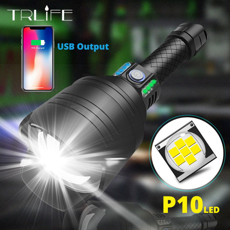 New Ultra Powerful LED P10 LED Zoomable Light Torch USB Rechargeable Linterna Waterproof Lamp Ultra Bright Lantern
New Ultra Powerful LED P10 LED Zoomable Light Torch USB Rechargeable Linterna Waterproof Lamp Ultra Bright Lantern