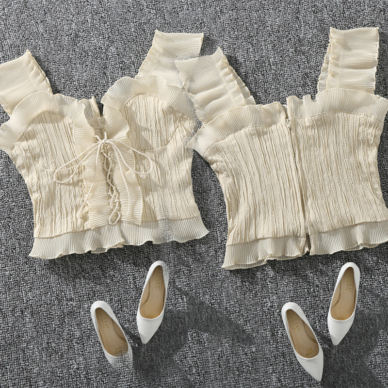 Blackday New Summer Autumn Bustier White Black Tank Top Female Sexy Bandage Sleeveless Crop Top Zipper Woman Clothes
Blackday New Summer Autumn Bustier White Black Tank Top Female Sexy Bandage Sleeveless Crop Top Zipper Woman Clothes