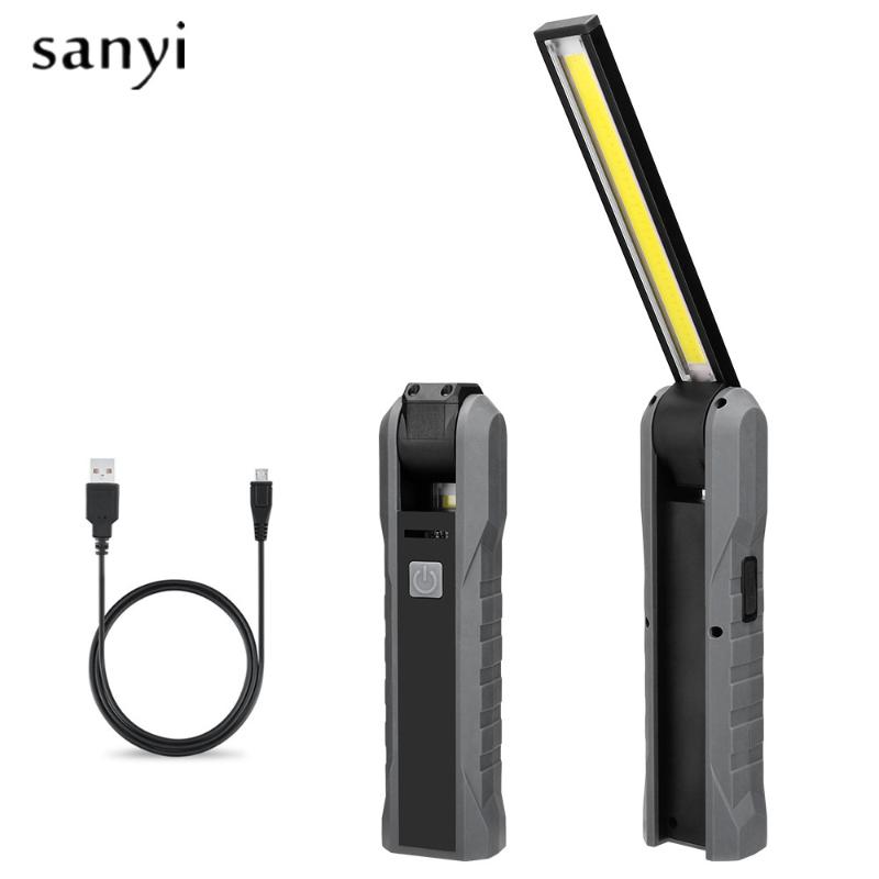 Foldable COB Torch USB Rechargeable LED Work Light Magnetic COB Lanterna Hanging Hook Lamp For Outdoor
Foldable COB Torch USB Rechargeable LED Work Light Magnetic COB Lanterna Hanging Hook Lamp For Outdoor