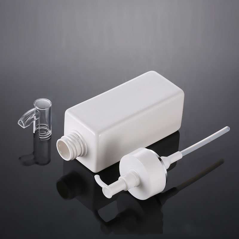 100ml-500ml PET Square Lotion Pump Bottles Alcohol Gel Disinfectant Shampoo Hand Sanitizer Bottle Cosmetic Sub-Packing Plastic Bottle - view 6