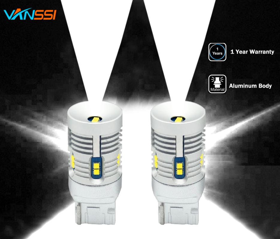 VANSSI Extremely Bright 7440 T20 W21W 12-leds 2020 Chipsets 2000lm White LED Bulb Canbus Error Free for Car Backup Reverse Bulbs, As pic
VANSSI Extremely Bright 7440 T20 W21W 12-leds 2020 Chipsets 2000lm White LED Bulb Canbus Error Free for Car Backup Reverse Bulbs, As pic