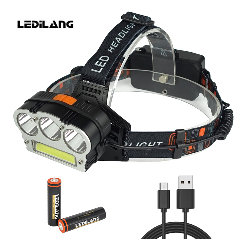 T6x3+COB LED Headlamp Hunting Red light Fishing headlight usb recharging outdoors Tent Camping portable lamp lantern
T6x3+COB LED Headlamp Hunting Red light Fishing headlight usb recharging outdoors Tent Camping portable lamp lantern