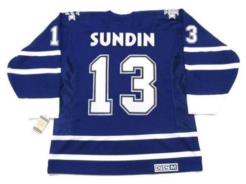 Men Women Youth MATS SUNDIN Toronto Maple Leafs 2002 CCM Vintage Turn Back Hockey Jersey Top-quality Any Name Any Number Goalie-cut, As photo
Men Women Youth MATS SUNDIN Toronto Maple Leafs 2002 CCM Vintage Turn Back Hockey Jersey Top-quality Any Name Any Number Goalie-cut, As photo