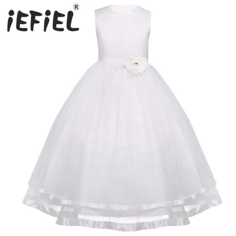iEFiEL Teenage Kids Girls Sleeveless Layered Tulle Flower Girl Dress Princess Pageant Wedding Bridesmaid Ball Gown Party Dress, Blue
iEFiEL Teenage Kids Girls Sleeveless Layered Tulle Flower Girl Dress Princess Pageant Wedding Bridesmaid Ball Gown Party Dress, Blue