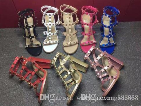 The latest classic designer style leather lady rivet t belt sandals backless high heels sexy party wedding fashionable high heels 8 colors10, Black
The latest classic designer style leather lady rivet t belt sandals backless high heels sexy party wedding fashionable high heels 8 colors10, Black