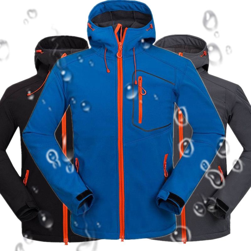 Men's Outdoor Hiking Jacket Windproof Waterproof Softshell Windbreaker Coat Male Thermal Camping Climbing Jacket GCC018, Black
Men's Outdoor Hiking Jacket Windproof Waterproof Softshell Windbreaker Coat Male Thermal Camping Climbing Jacket GCC018, Black