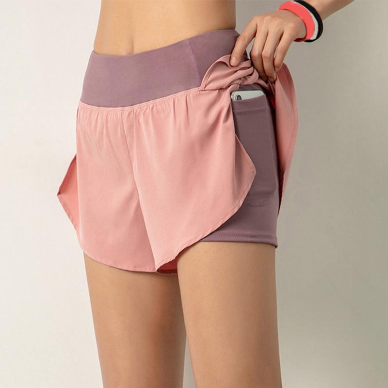 Summer Women Sport 2 In 1 Running Shorts Quick Dry High Elasticity Double Layer Yoga Shorts with Phone Pocket for Fitness Traini, Black
Summer Women Sport 2 In 1 Running Shorts Quick Dry High Elasticity Double Layer Yoga Shorts with Phone Pocket for Fitness Traini, Black