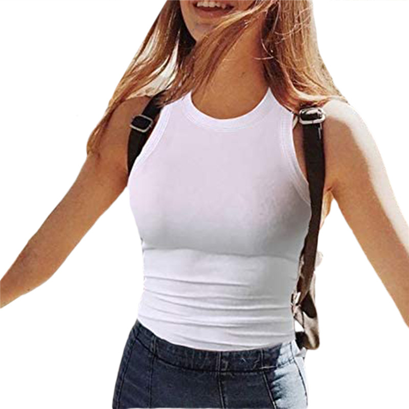 Women Tank Tops Summer Sleeveless Basic Cami Top Casual Round Neck Ribbed T-Shirts Blouse Slim Fit, Black
Women Tank Tops Summer Sleeveless Basic Cami Top Casual Round Neck Ribbed T-Shirts Blouse Slim Fit, Black
