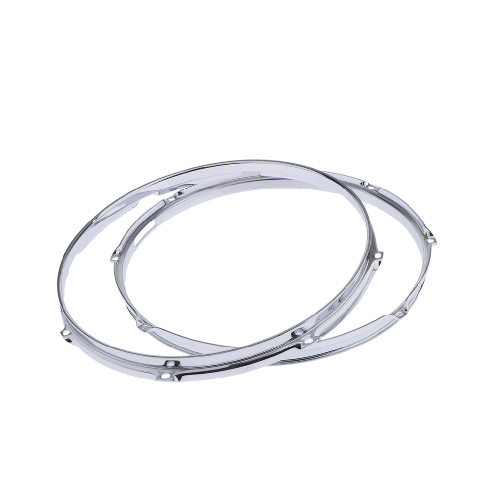 Pair Die-cast 8-lug Snare Drum Hoop - Batter Side - Zinc Alloy - 14 inch 2.5mm
Pair Die-cast 8-lug Snare Drum Hoop - Batter Side - Zinc Alloy - 14 inch 2.5mm