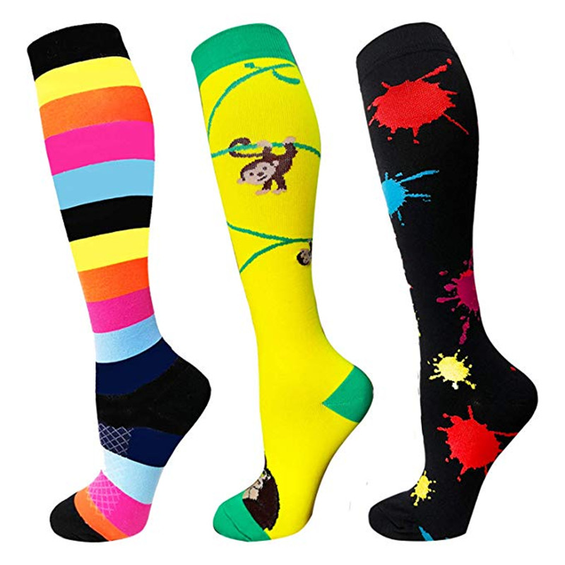 High Elastic Unisex Compression Stockings 20-30 Mmhg BEST Graduated For Running Flight Travel Stamina For Men&Women Travel, Qysz03-white
High Elastic Unisex Compression Stockings 20-30 Mmhg BEST Graduated For Running Flight Travel Stamina For Men&Women Travel, Qysz03-white