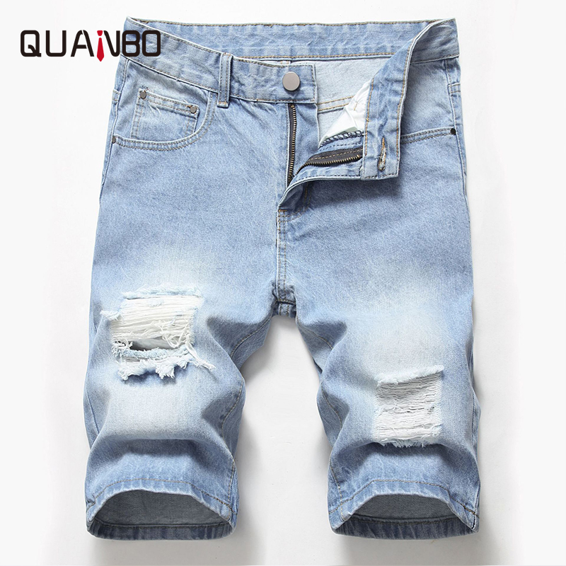 2020 Summer New Men's Slim Fit Straight Short Jeans Fashion Casual Ripped Knee Lenght Denim Shorts High Quality Hole Shorts Blue, 007
2020 Summer New Men's Slim Fit Straight Short Jeans Fashion Casual Ripped Knee Lenght Denim Shorts High Quality Hole Shorts Blue, 007