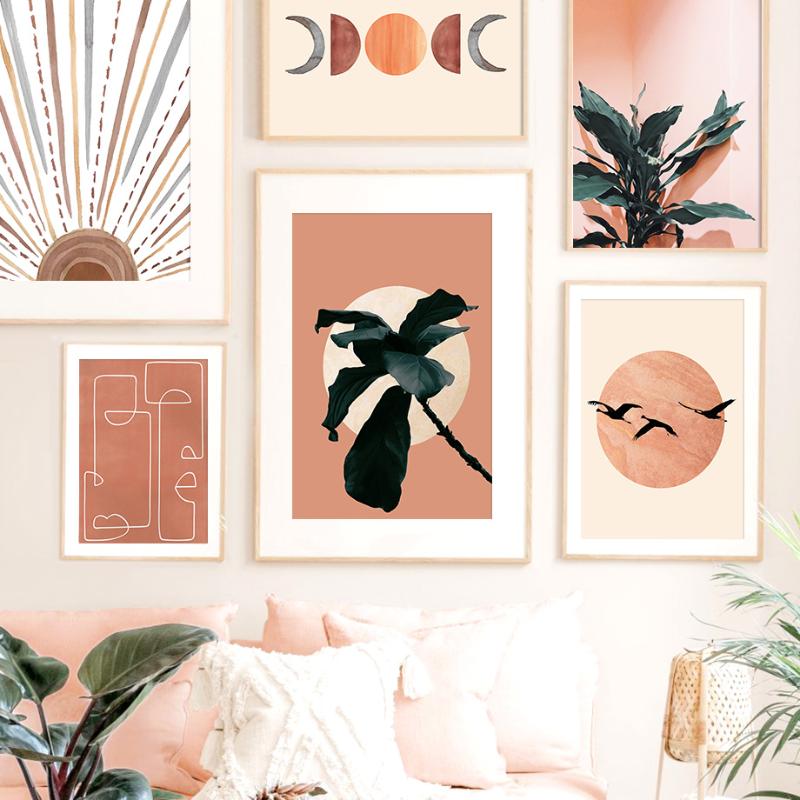 Abstract Sun Face Moon Plant Orange Wall Art Canvas Painting Nordic Posters And Prints Wall Pictures For Living Room Home Decor
Abstract Sun Face Moon Plant Orange Wall Art Canvas Painting Nordic Posters And Prints Wall Pictures For Living Room Home Decor