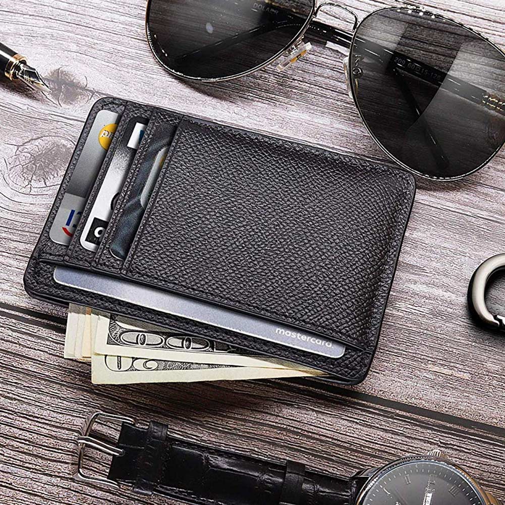 Men Cards Holders PU Leather 6 Cards Slot Ultra-thin Lichee Pattern Wallet Fashion Durable Wallets Card Holder Cover, Red;black
Men Cards Holders PU Leather 6 Cards Slot Ultra-thin Lichee Pattern Wallet Fashion Durable Wallets Card Holder Cover, Red;black