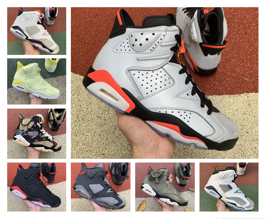 Travis Olive 6 6s Men Basketball Shoes Scotts UNC Tinker Reflect Silver Flight Nostalgia Jumpman Black Infrared Designer Sports Sneaker, 14
Travis Olive 6 6s Men Basketball Shoes Scotts UNC Tinker Reflect Silver Flight Nostalgia Jumpman Black Infrared Designer Sports Sneaker, 14
