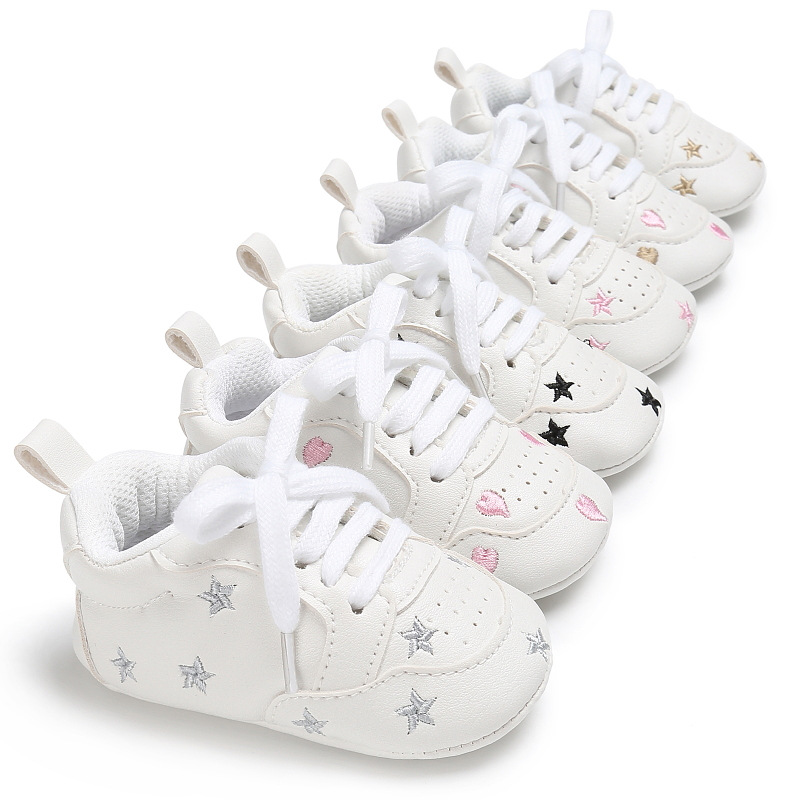 PU stars sports spring and autumn new men and women baby baby boys girls soft bottom non-slip shoes children's shoes, Black
PU stars sports spring and autumn new men and women baby baby boys girls soft bottom non-slip shoes children's shoes, Black