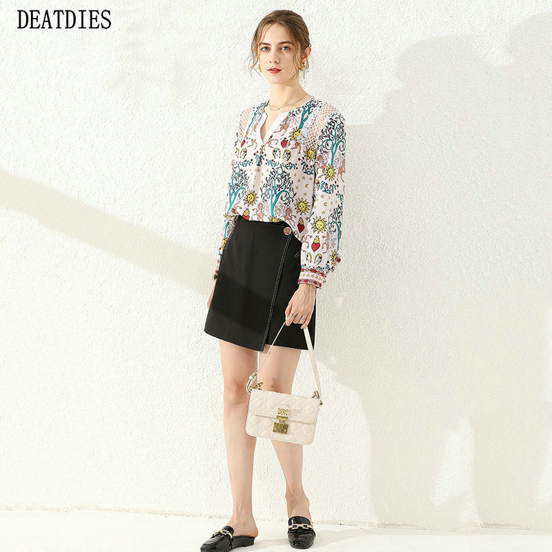 New Chiffon Women Blouses Fashion Long Sleeve V-Neck Office White Shirt Blouse Casual Hollow Out Tops Blusas Femininas 2020, Multicolor
New Chiffon Women Blouses Fashion Long Sleeve V-Neck Office White Shirt Blouse Casual Hollow Out Tops Blusas Femininas 2020, Multicolor