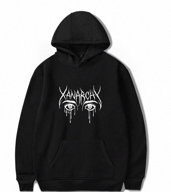 Lil Xan Xanarchy Mens High Street Fashion Sweatshirt Lovers Print Long Sleeved Hoodie Women Clothes Pollover Hooded Hoodies isY3#, Black 2
Lil Xan Xanarchy Mens High Street Fashion Sweatshirt Lovers Print Long Sleeved Hoodie Women Clothes Pollover Hooded Hoodies isY3#, Black 2