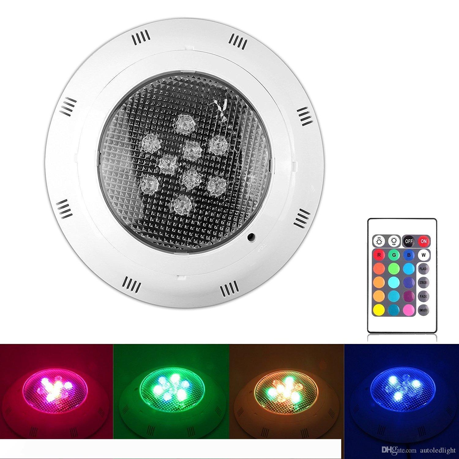 Underwater Swimming Pool SPA 9W Bright LED Light Colorful RGB& IR Remote Control 12w 15w 18w
Underwater Swimming Pool SPA 9W Bright LED Light Colorful RGB& IR Remote Control 12w 15w 18w