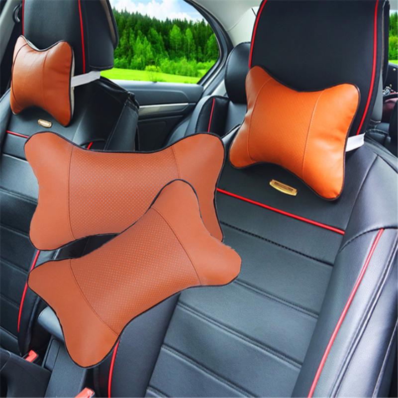 High Quality Soft 1pcs Car Neck Pillow Perforating Design PU Leather Hole-digging Car Headrest pillow Auto Safety Accessories
High Quality Soft 1pcs Car Neck Pillow Perforating Design PU Leather Hole-digging Car Headrest pillow Auto Safety Accessories
