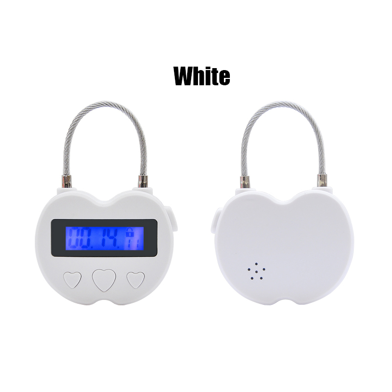 USB Rechargeable Time Lock For BDSM Handcuffs Mouth Gag Electronic Timer Bdsm Bondage Chastity Adult Games Sex Toys for Couples Y200616