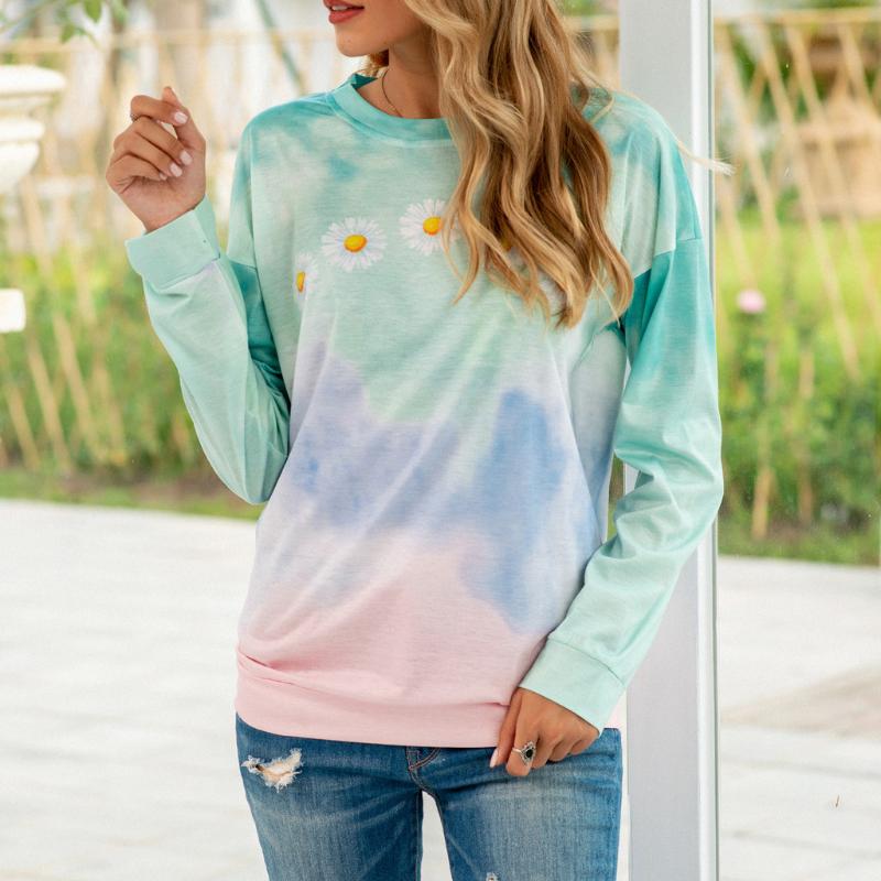 Tie Dye Hoodies Women' Long Sleeve Hoodie Drawstring Women Loose Casual Hooded Sweatshirts Daisy Print Autumn Lady Pullovers#3, Purple
Tie Dye Hoodies Women' Long Sleeve Hoodie Drawstring Women Loose Casual Hooded Sweatshirts Daisy Print Autumn Lady Pullovers#3, Purple