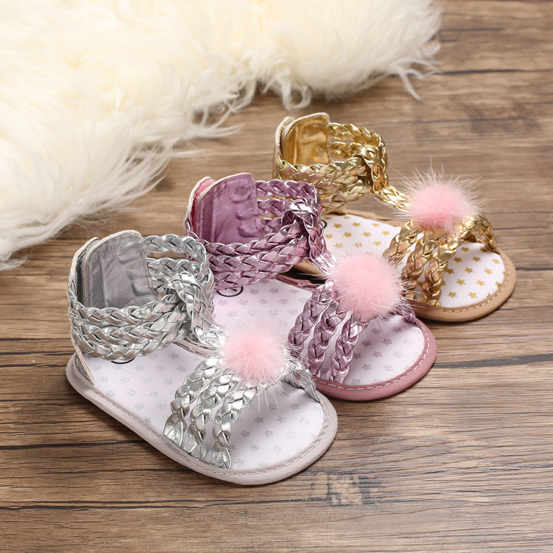 Summer fashion girls casual shoes newborn children's hair ball children's shoes new fashion bright color PU s, Pink
Summer fashion girls casual shoes newborn children's hair ball children's shoes new fashion bright color PU s, Pink