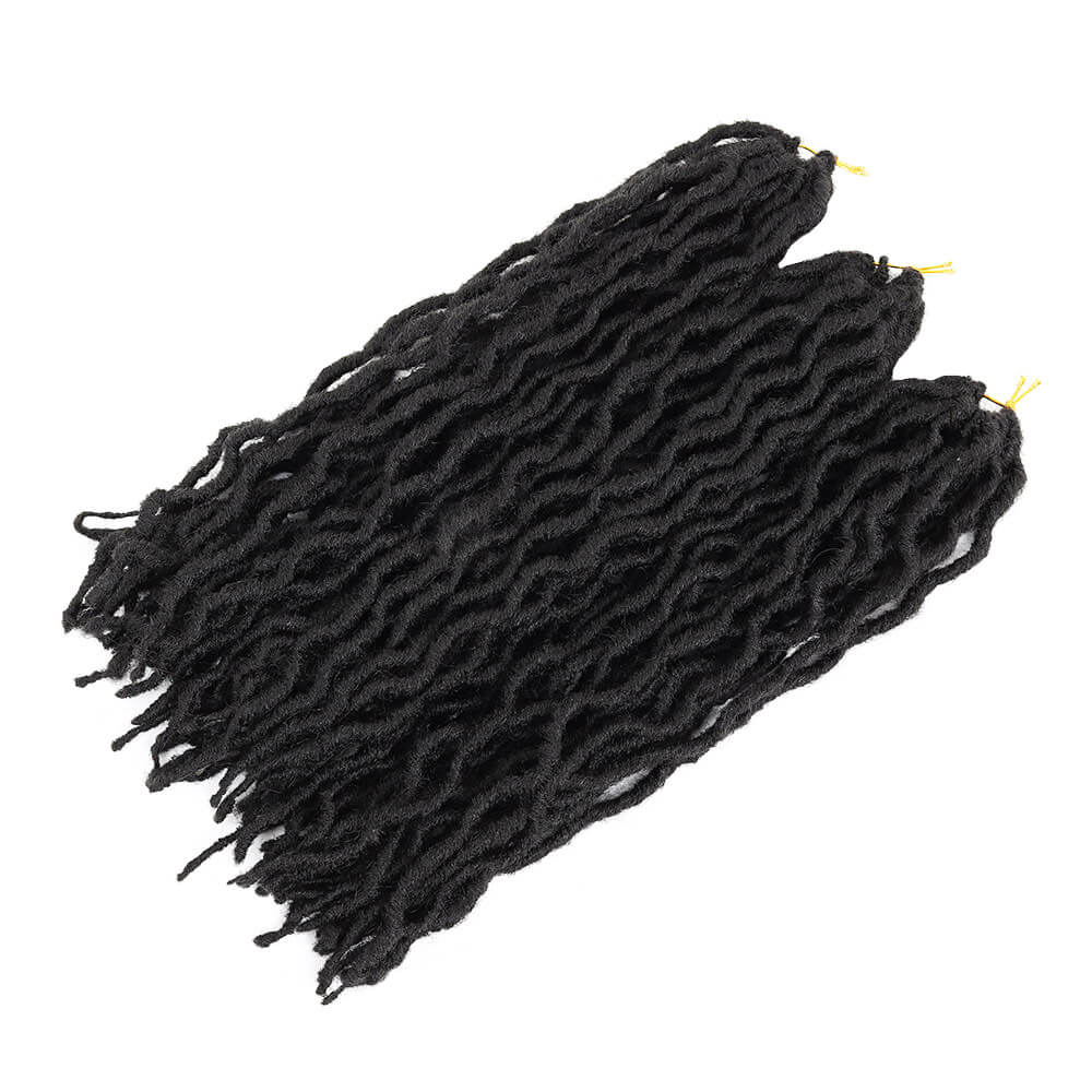 18 Inch Gypsy Locs Crochet Hair Goddess Faux Crochet Hair Ombre Nu Locs Crochet Dreadlocks Hair Extensions Wholesale Price Low, T27
18 Inch Gypsy Locs Crochet Hair Goddess Faux Crochet Hair Ombre Nu Locs Crochet Dreadlocks Hair Extensions Wholesale Price Low, T27