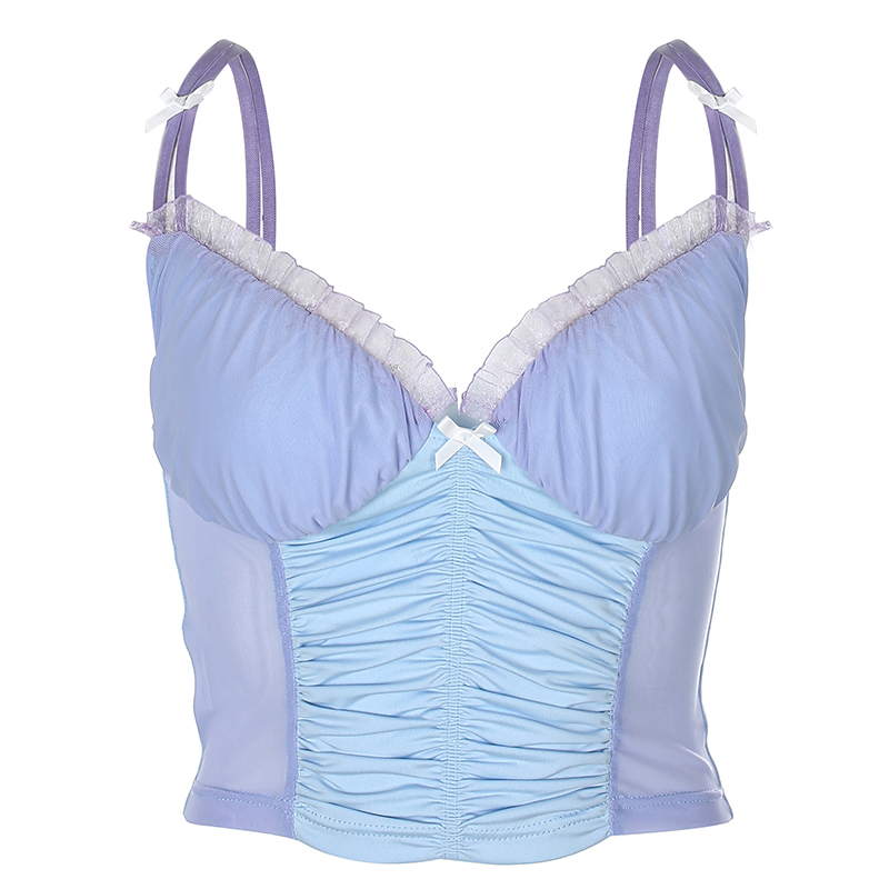 Jazz Dance Costumes Sleeveless Slim Splicing Tops Stage Outfit Performance Clothing Nightclub Bar Club Dj Ds Rave Wear DT2497, As picture
Jazz Dance Costumes Sleeveless Slim Splicing Tops Stage Outfit Performance Clothing Nightclub Bar Club Dj Ds Rave Wear DT2497, As picture