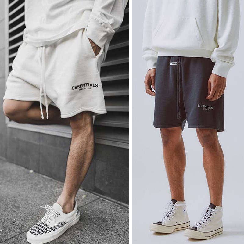 Trendy High Street Fashion Brand Fog Reflective Lettered Loose Shorts Men 2020 New Style Ribbon Double Line Casual Five-Point Sports Pants, Black
Trendy High Street Fashion Brand Fog Reflective Lettered Loose Shorts Men 2020 New Style Ribbon Double Line Casual Five-Point Sports Pants, Black