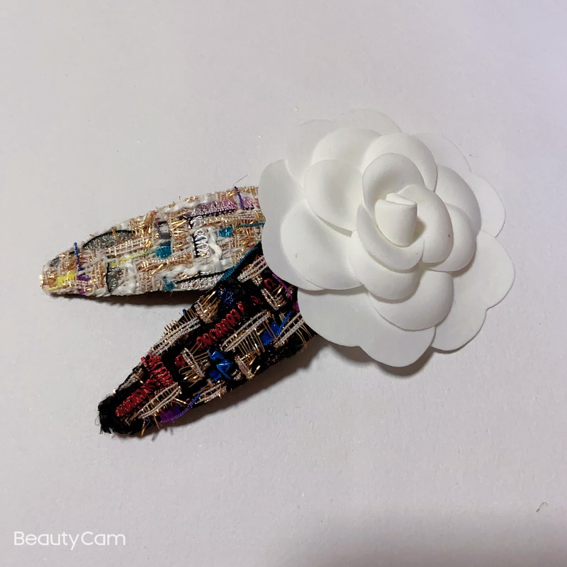 Colorful cloth BB clip one word clip metal C classic hair pin for ladies collection luxury hair accessories VIP gift, Golden;silver
Colorful cloth BB clip one word clip metal C classic hair pin for ladies collection luxury hair accessories VIP gift, Golden;silver