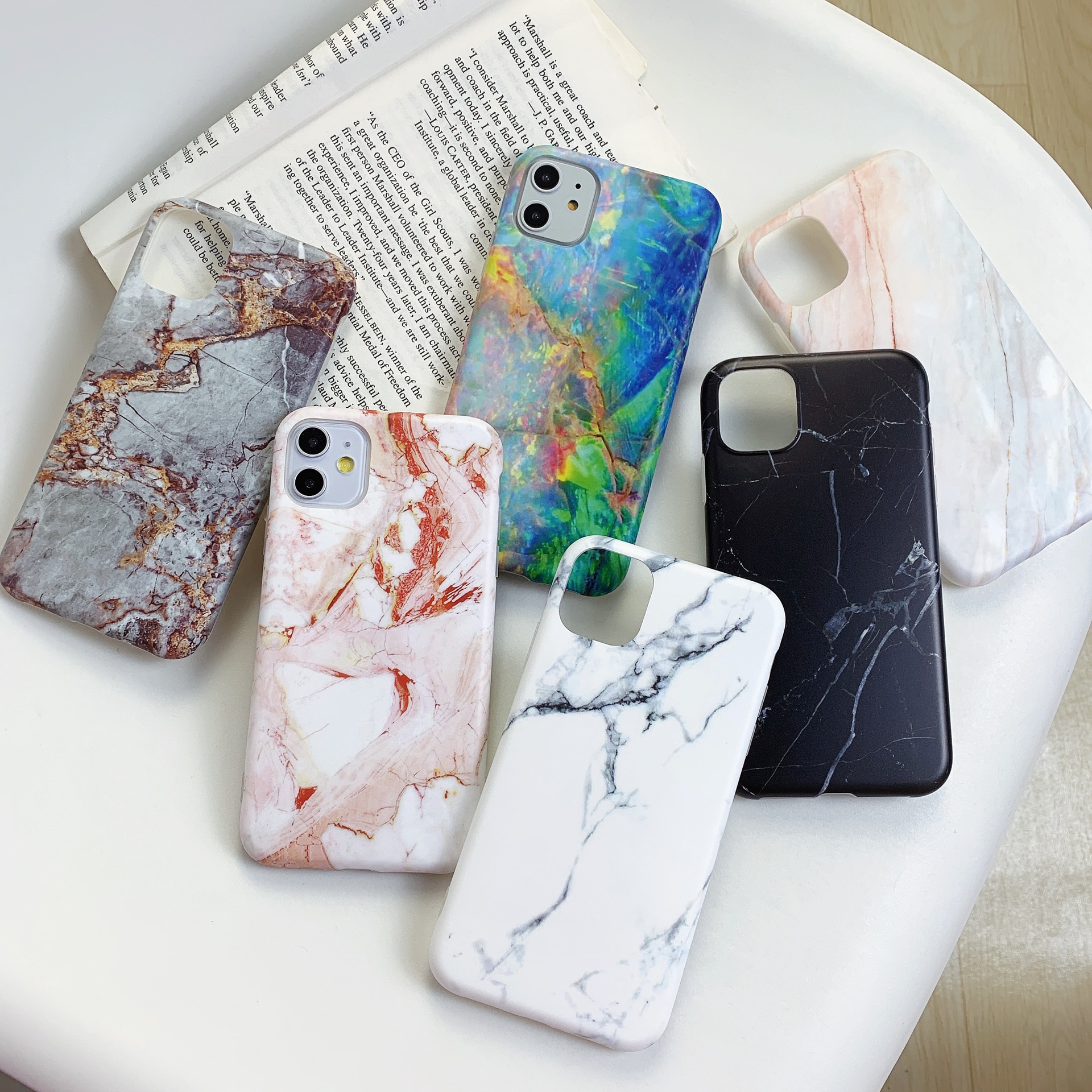 Geometry Marble IMD Back Cover Phone Case for Iphone 7 8 X xr 11 Pro Max Shockproof, Mix colors
Geometry Marble IMD Back Cover Phone Case for Iphone 7 8 X xr 11 Pro Max Shockproof, Mix colors