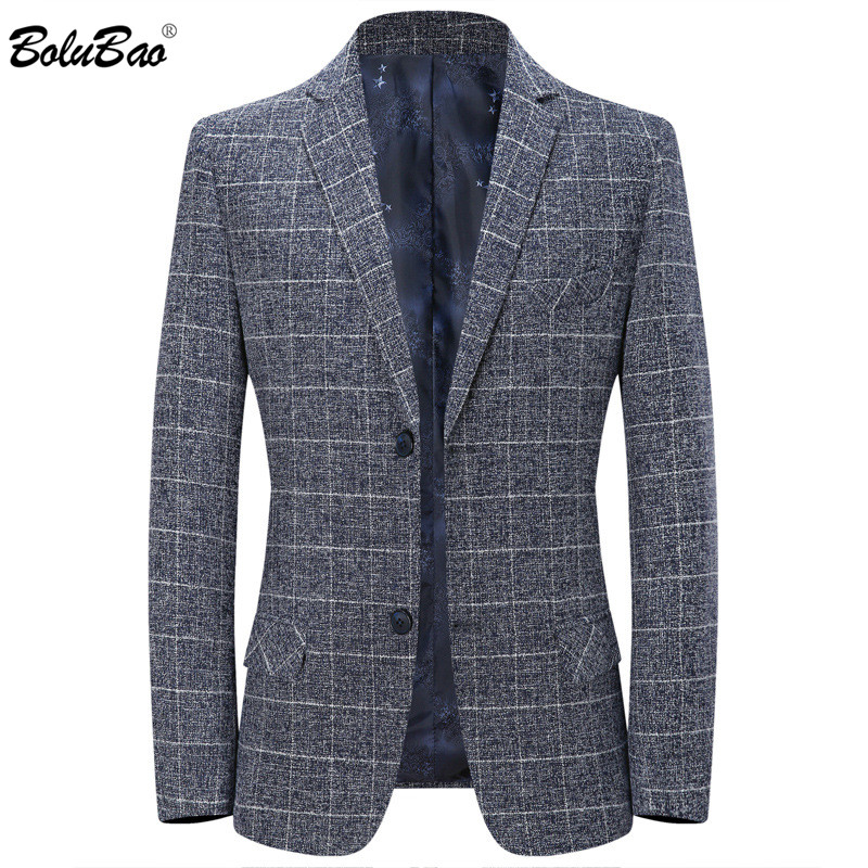 BOLUBAO Fashion New Men Blazer Brand Lined Solid Color Men's Slim Fit Suit High Quality Lattice Tuxedo Blazers Male, Blue gray
BOLUBAO Fashion New Men Blazer Brand Lined Solid Color Men's Slim Fit Suit High Quality Lattice Tuxedo Blazers Male, Blue gray